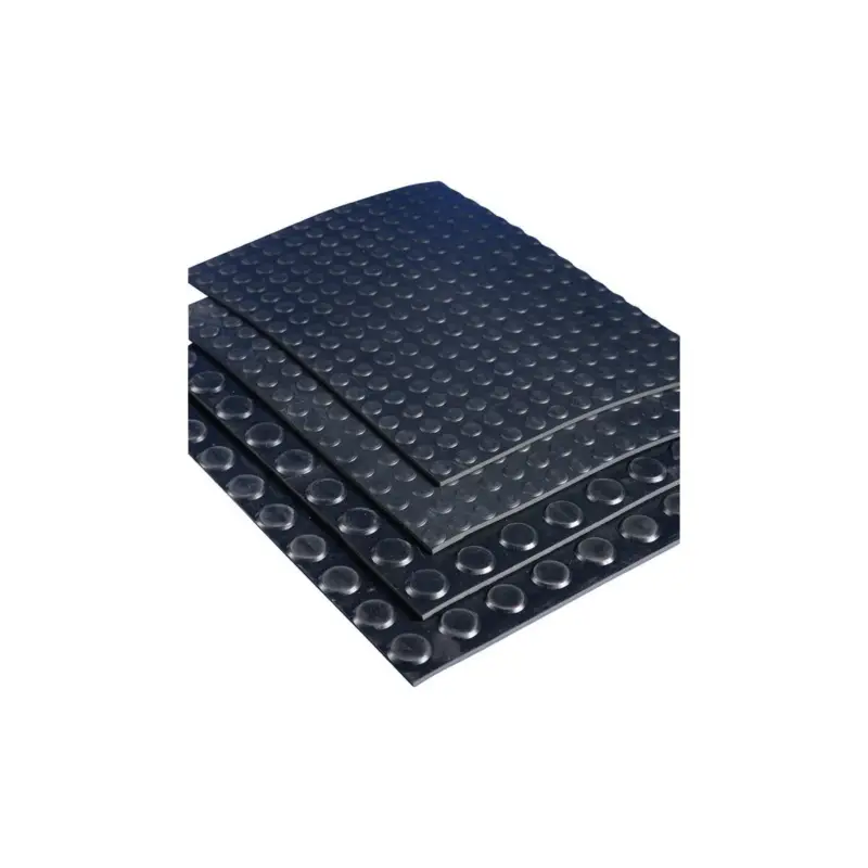 Direkt Vom Hersteller Möller Gummiflachnoppenmatte ElaQprem Breite 1,2 m Länge 10 m Dicke 3 mm schwarz NR/SBR Rolle