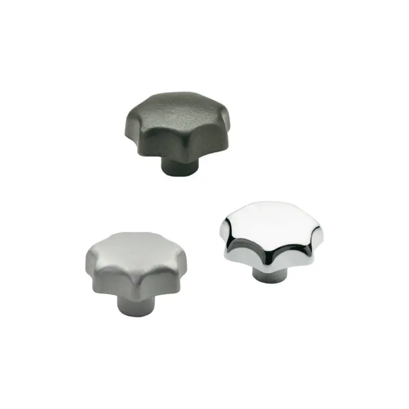 Ganter Sterngriff DIN 6336 mit Gewindebuchse Kunststoff d1 32 mm d2 M 6 mm Sonderaktion