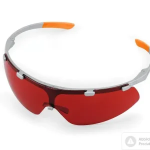 Billig Stihl Schutzbrille Super Fit beschlagfrei, in Rot als Laser