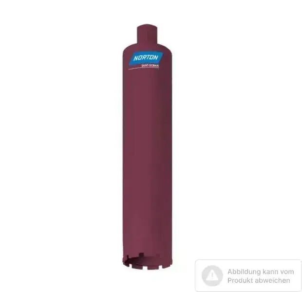 Norton Clipper Diamantbohrkrone CLASSIC CB BETON - 225/215 mm Neue Ware