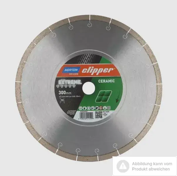 Norton Clipper Diamantscheibe Extreme Ceramic- 200 Ø mm Kracherpreis